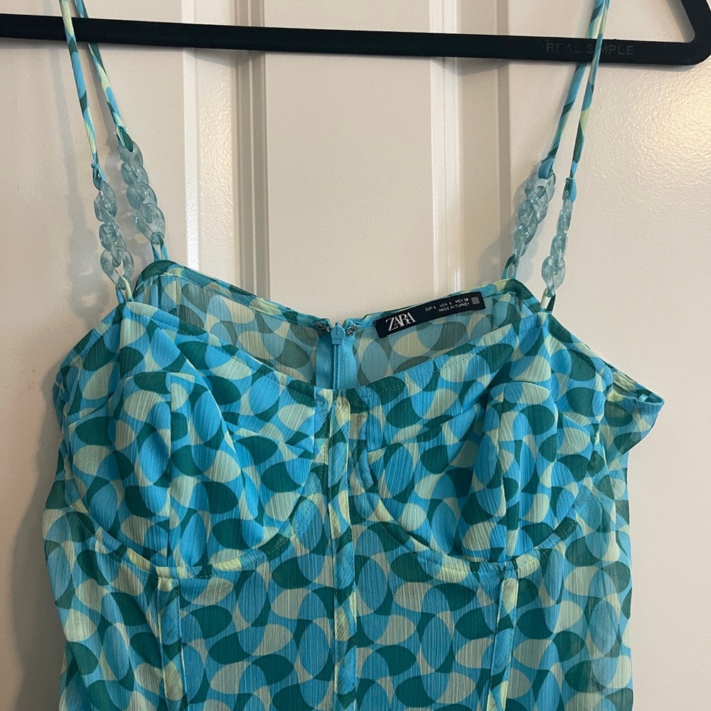 Zara-Mid length going out dress